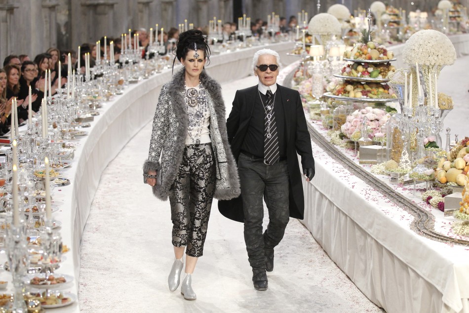 Image result for chanel karl lagerfeld shows